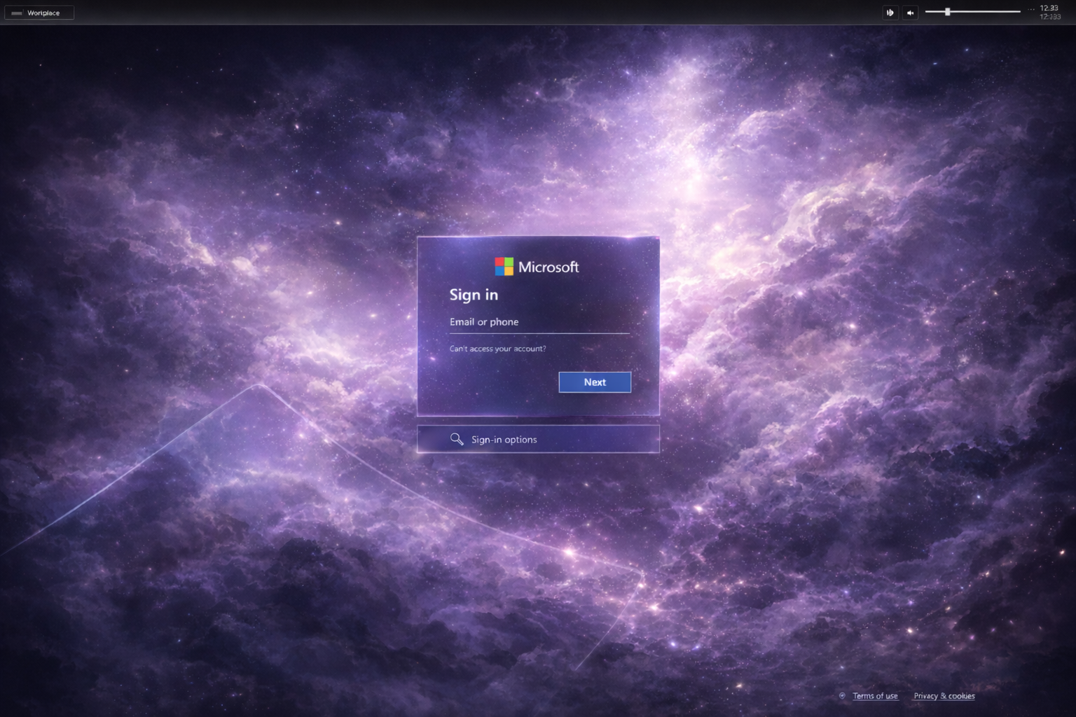Secure Web Solo KioskPlus - configurable top menu